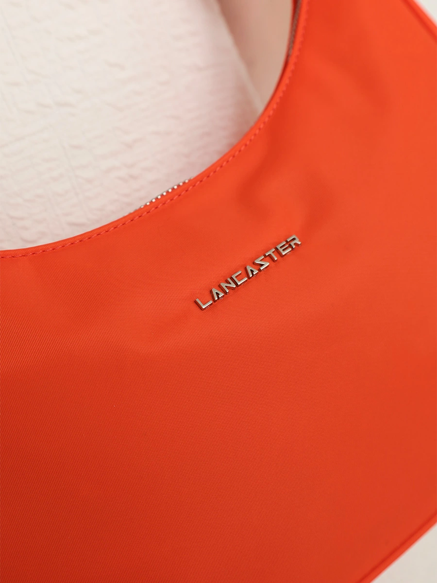 Сумка текстильная оранжевого цвета